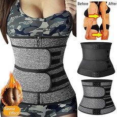 여성 허리 트레이너 네오프렌 땀 Shapewear 바디 셰이퍼 슬리밍 칼집 배꼽 감소 셰이퍼 운동 트리머 벨트 코르셋|허리 슬리밍|