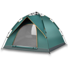 원터치텐트 초간단설치 완벽방수 자외선차단 3인용 4인용 원터치 쉘터 + 전용가방, 원터치텐트 풀세트 + 전용가방