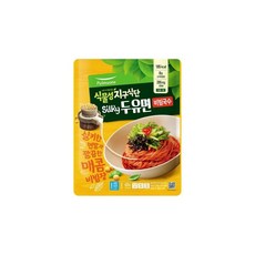 풀무원 한끼식사 [식물성지구식단] Silky두유면 비빔국수 2인 (423g) 혼밥 자취템 야식 캠핑 출출할때 간편한끼, 1개