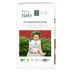 [Eco by Naty] 네띠 친환경 밴드 기저귀 2단계 33매
