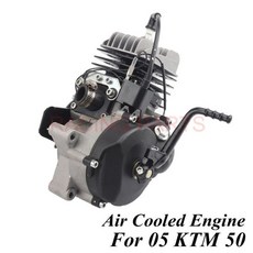 공기 냉각 엔진 47CC 49CC KTM 50 JR SX 50 SX PRO 수석 미니 ATV 먼지 핏 크로스 바이크, 한개옵션0