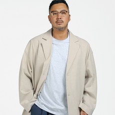 오버핏린넨자켓