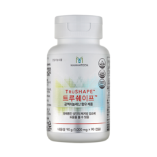 MannaTech 트루쉐이프 체지방감소 다이어트 가르니시아 홍화씨유추출 공액리놀레산, 1개