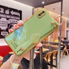 해외 Shangshange For Apple X 휴대폰 케이스 손목 스트랩 iPhone의 대각선 방향 어깨 등, 단일옵션, 옵션01