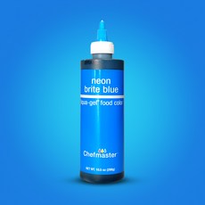셰프마스터 리쿠아젤 식용색소 네온 브라이트 블루, 298g, 1개