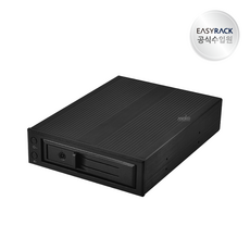 EasyRACK 310 3.5 SATA SAS 6Gbps HDD 1베이 하드랙 5.25 CD-ROM, 단일 상품