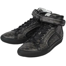 피에르하디 남성 큐브 하이탑 스니커즈 101 TRIM BLACK SILVER 101TRIMBlackSilver