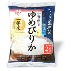 아이리스 오야마 유메피리카 홋카이도 백미, 4개, 300g