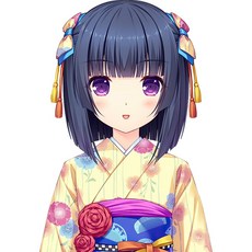 나무소녀고양이벽지