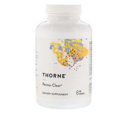 Thorne Research 쏜리서치 Perma-Clear 퍼마클리어 히스타민 억제 장누수 개선 180정, 1개
