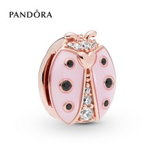 787970EN160 판도라 PANDORA 컬렉션 Pink Clip 참