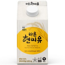 라온 현미유 500ml 6개, 500ml × 1개, 1개