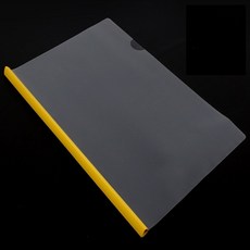 추천가성비샵 A4 컬러 쫄대 화일 투명쫄대화일, 화이트