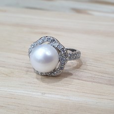 고무줄진주반지