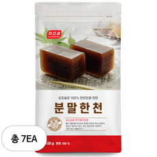 오큐비(O.Q.B) 분말한천 100g, 7개