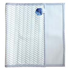 화모 아이스쿨 듀라론 냉감 매쉬패드 아기침대사이즈, 1개