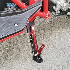 이탈젯 드랙스터200 커스텀 오토바이용품 오토바이용품 사이드 스탠드, 블루