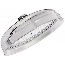 디자인 요소 DK1241 Hot Springs Rain Drop Shower Head 8 "Diameter Polished Chrome, 단일옵션