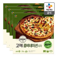 고메 클래식 콤비네이션 피자 405G X4개, 4개