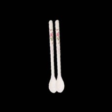 퀸로즈 메라민 롱스푼2p 주방 급식 W 티스푼이나 93000EA
