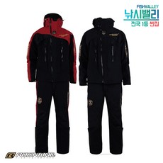 겨울 낚시복 기모안감 2레이어 7110 상하의, XL