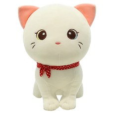 귀여운 선물용 목돌이 고양이 인형, Y화이트고양이28cm