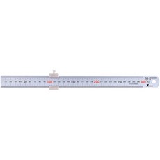 일본직발송 10. 신와 측정 (Shinwa Sokutei) 직자 실버 스토퍼 포함 30cm 76752 B001POS3YA, One Size_One Color, 1개, 상세 설명 참조0