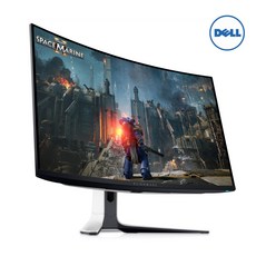 DELL 에일리언웨어 AW3225QF QD OLED 4K UHD 240Hz 0.03ms 32형 게이밍 델 모니터