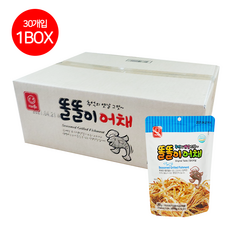 [1박스] 추억의간식 똘똘이어채 30gX30개, 단품
