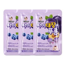 닥터헬퍼 아이대장 앤 푸룬, 3개, 80ml