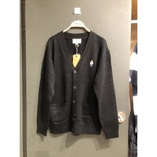 후아유 스티브V넥 가디건