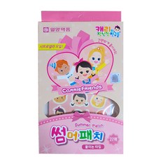 여름철 모기용품 모기제품 빵빵밴드 썸머와치 썸머패치 모기패치 모기팔찌 모기밴드, 캐리와장난감친구들썸머패치27매입, 1개