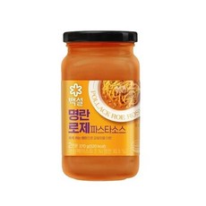 백설 명란 로제 파스타소스 370g, 1개