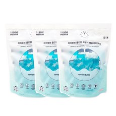 아이보브 프리미엄 코튼블랑 올인원 패밀리 캡슐세제, 45개입, 3개