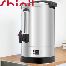SHINIL 15L 업소용 전기 물끓이기 스테인리스 자동 전기물통 대용량 스텐 보온 포트