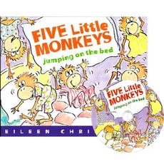 노부영 Five Little Monkeys Jumping on the Bed (원서 & CD), JYBooks
