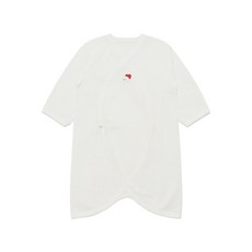 블루독베이비1 (4517000102) 25SS (WH)러브도기배내가운, 화이트/FREE(FREE)