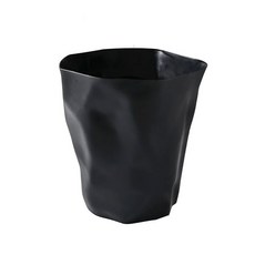 가정용 주방 북유럽 거실 침실 욕실 개성 있는 접이식 종이 신제품, 1) Textured black large