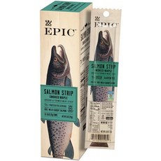 EPIC 훈제 연어 스트립 10 카운트 Bo x0.8oz 스트립 : Grocery & Gourmet Food, 1