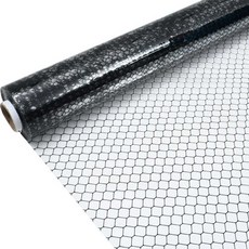 제전 비닐 클린룸 시트 PVC 투명 정전기 방지 매트 깔개 깔판 작업대 테이블, 3. 0.3mm 올 블랙 메쉬 1.37m, 1개