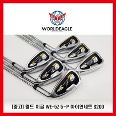 월드 이글 WE-5Z 5~P S200 중고 골프 아이언세트, S