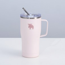 MOZ 스웨덴 316 스텐 진공 머그컵 스텐머그컵 보온머그컵 보온컵, 로즈블로썸, 1개, 600ml 로즈블로썸, 1개, 600ml