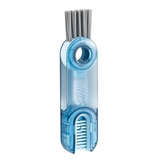 컵 틈새 청소 브러시 물병 뚜껑 실리콘 클리너, E.1PCS, 1개