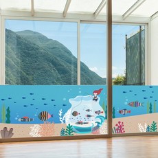 뮤럴창문바다