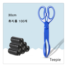 티피 강아지 양변기 똥집게 똥집게 똥집게 치우기 집기 애완용품, 11, 1개