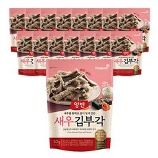 동원 양반 새우김부각 50g 16개 대용량 반찬_513Rf