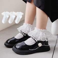 발목레이스발목스타킹