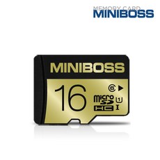 미니보스 microSD카드 CLASS10 16GB 외장메모, TLC 16GB