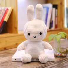 미피 코듀로이 컬렉션 봉제 인형 miffy, 25cm, A