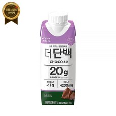 빙그레 더단백 드링크 초코맛 250ml 18팩 [원산지:국산]